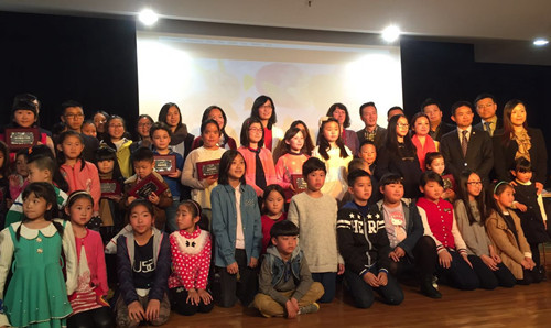 部分參賽小選手合影