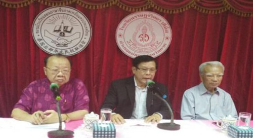 全德善堂理事長張錦漢博士在開幕式上致辭