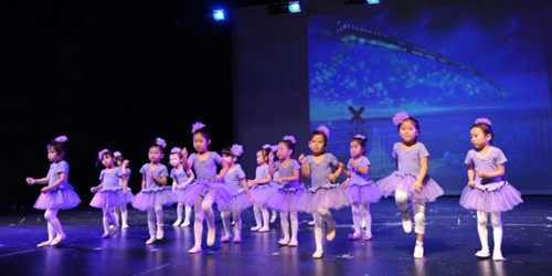 希望中校波城校區(qū)結業(yè)典禮暨文藝匯演。(圖:希望中文學校提供)