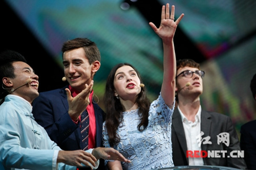 賽場上的選手們