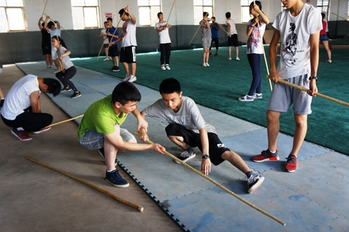 功夫課棍杖學習