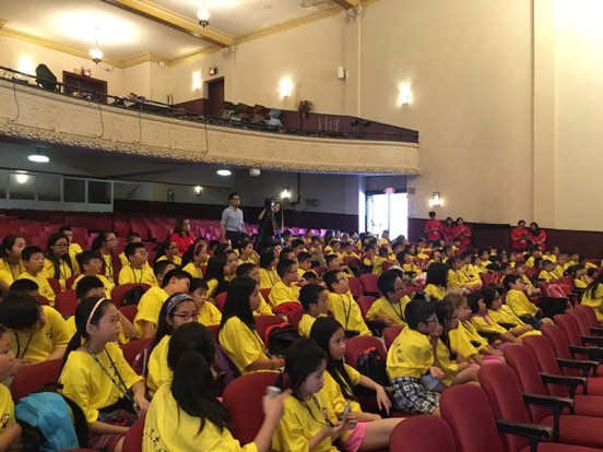 開營儀式現(xiàn)場