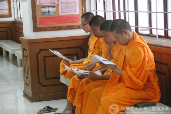 小和尚們積極備考