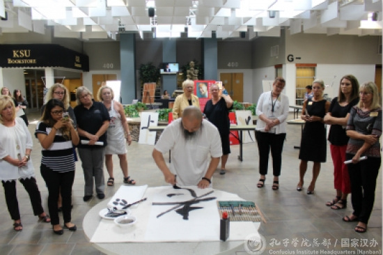 宋旦即興創(chuàng)作書法作品