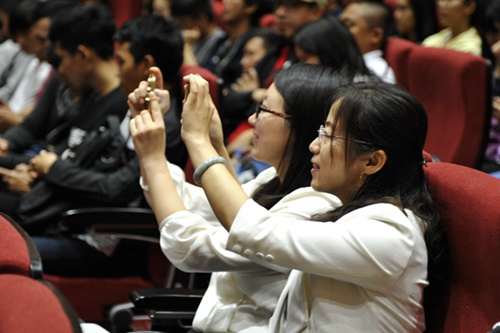 開學(xué)典禮現(xiàn)場