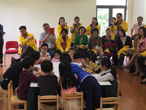 華教人士參觀上海華文教育基地