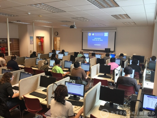 HSK網(wǎng)考現(xiàn)場