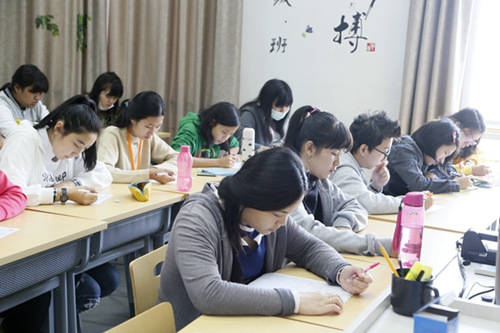 “拼音百詞比賽”現(xiàn)場