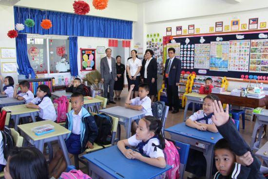 參觀漢語教學(xué)