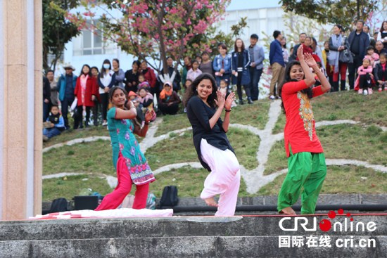 中國僑網(wǎng)留學(xué)生文藝匯演 攝影:陸唐士夫