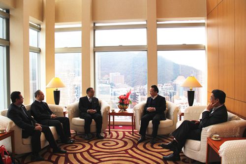 中國僑網(wǎng)會談現(xiàn)場