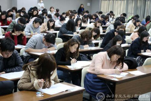 中國(guó)僑網(wǎng)考試現(xiàn)場(chǎng)