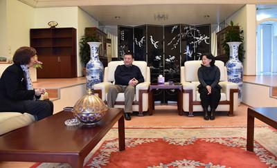 中國僑網(wǎng)會(huì)見現(xiàn)場