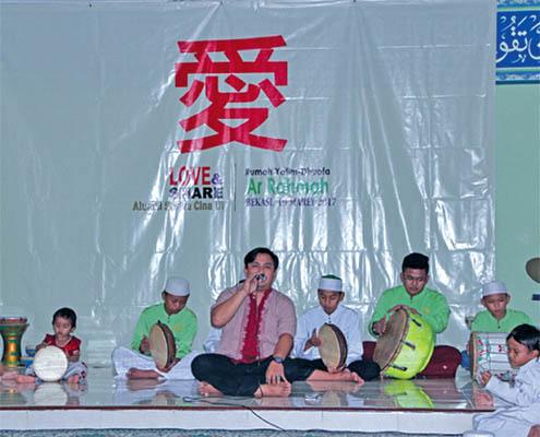 中國僑網活動現場 (圖片來源:印度尼西亞《商報》)