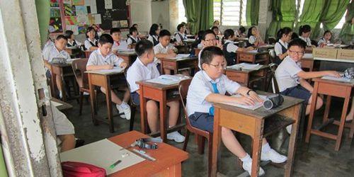 中國(guó)僑網(wǎng)資料圖:學(xué)生上課場(chǎng)景 (馬來西亞《詩華日?qǐng)?bào)》)