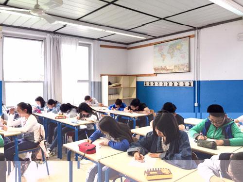 中國僑網(wǎng)考試現(xiàn)場