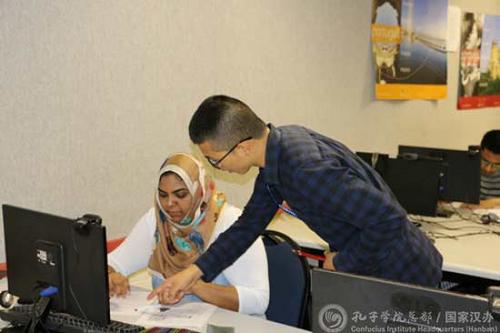 中國(guó)僑網(wǎng)考試現(xiàn)場(chǎng)