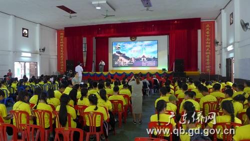 中國僑網(wǎng)開營現(xiàn)場