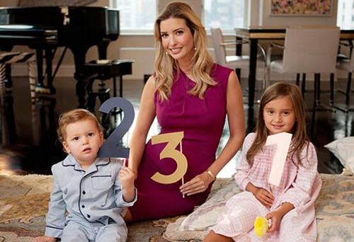 中國(guó)僑網(wǎng)伊萬卡和子女