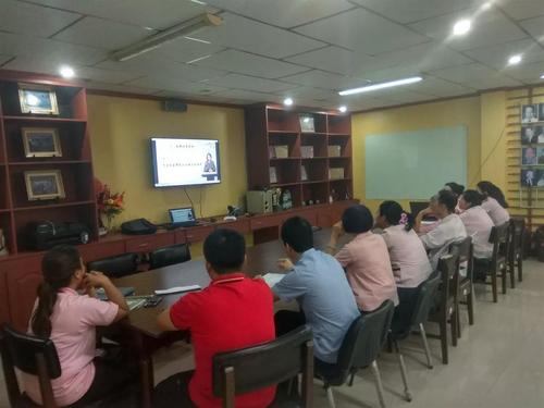 中國(guó)僑網(wǎng)培訓(xùn)現(xiàn)場(chǎng)(圖片來(lái)源:中國(guó)華文教育基金會(huì))