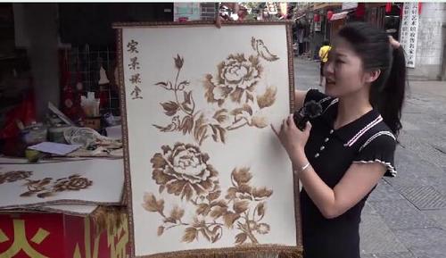 中國(guó)僑網(wǎng)洛陽(yáng)火燒畫(huà)(圖片來(lái)源:中國(guó)華文教育基金會(huì))