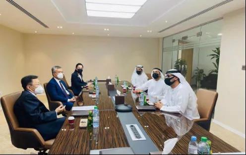 中國僑網圖片來源:中國駐阿聯酋大使館微信公眾號