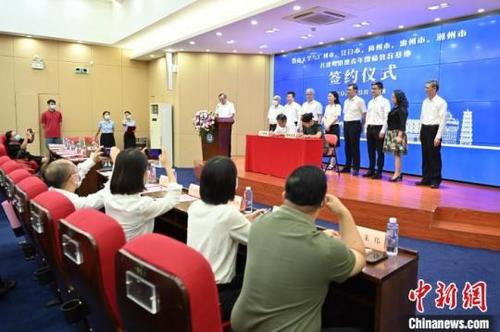 中國僑網(wǎng)暨南大學(xué)與廣東五地共建粵港澳青年國情教育基地。 陳驥旻 攝