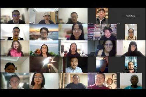 中國僑網(wǎng)“中華文化國際青年研習(xí)項目2022”活動開幕 主辦方供圖