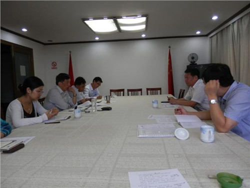 中國(guó)僑網(wǎng)聽(tīng)取籌備工作情況匯報(bào)