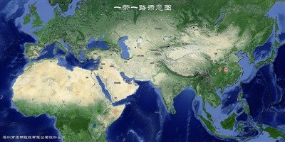 中國僑網(wǎng)通明瓷業(yè)一帶一路瓷板畫。