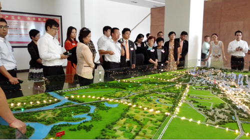 參觀增城自貿區(qū)、華僑創(chuàng)新創(chuàng)業(yè)園