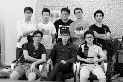 黑格科技核心創(chuàng)業(yè)團隊。(《南方日報》/受訪者供圖)