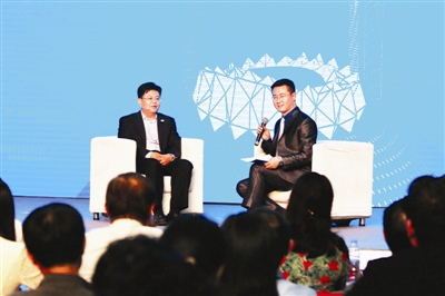 深圳海歸對話交流活動現(xiàn)場(張臻斐