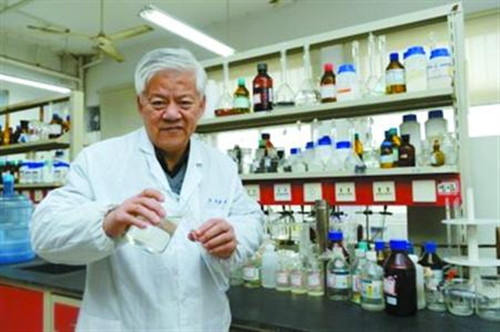 孔海南在實驗室。(資料)