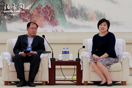 天津市僑辦主任周路會(huì)見馬來西亞檳城商貿(mào)代表團(tuán)一行。