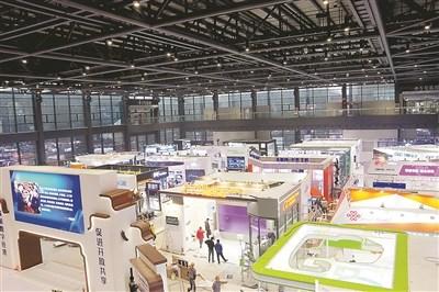 中國僑網(wǎng)“互聯(lián)網(wǎng)之光”博覽會現(xiàn)場正在布展