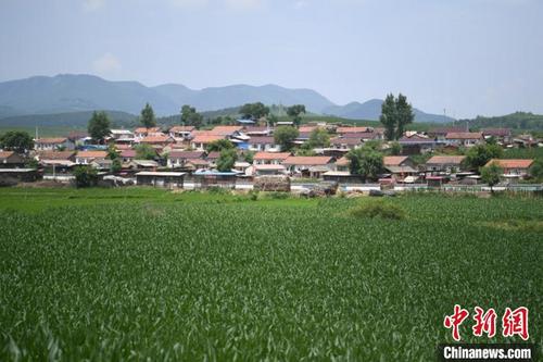 中國(guó)僑網(wǎng)自立村群山環(huán)繞 張瑤 攝