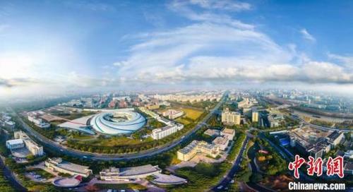 中國(guó)僑網(wǎng)圖為上海光源。 上海市浦東新區(qū)官方供圖