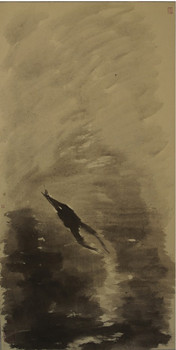 中國僑網(wǎng)暮(138cm*69cm 紙本水墨)-徐從先(中國大陸)-2011