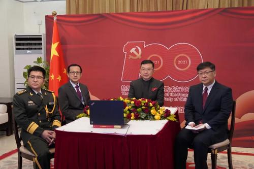 中國(guó)僑網(wǎng)(圖片來源:中國(guó)駐卡塔爾大使館微信公眾號(hào))