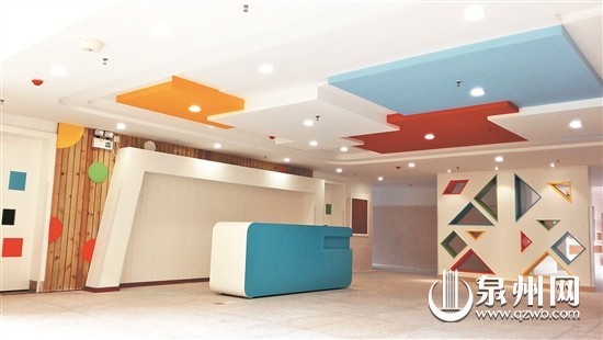 豐澤區(qū)實(shí)驗(yàn)幼兒園潘山分園的風(fēng)格清新淡雅(豐澤實(shí)幼供圖)