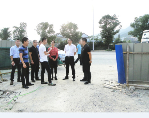 溫州市僑聯主席王麗峰調研肯恩小鎮(zhèn)建設