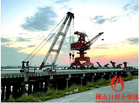 中國僑網(wǎng)順德新港作業(yè)區(qū)。/順德高新區(qū)供圖