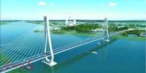 中國(guó)僑網(wǎng)富龍西江特大橋效果圖