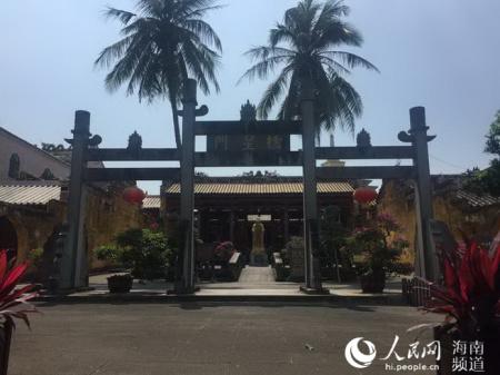 中國(guó)僑網(wǎng)資料圖:文昌孔廟 (來(lái)源:人民網(wǎng))