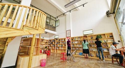 中國僑網(wǎng)位于石井鎮(zhèn)院前村的“芯書屋”。