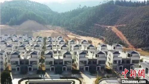中國僑網(wǎng)赤獅坑新村全貌(資料圖) 廣東省應(yīng)急管理廳 供圖