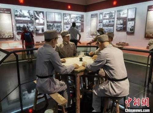 中國(guó)僑網(wǎng)東江縱隊(duì)紀(jì)念館一角索有為攝