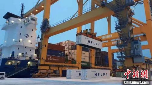 中國僑網(wǎng)合肥中歐班列國際鐵海聯(lián)運 合肥國際陸港提供