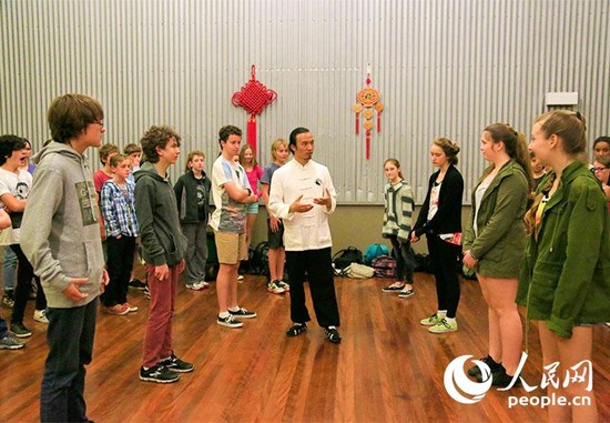 中國僑網悉尼莫斯曼公立學校舉行“中國文化日”主題活動(賀吉 攝)